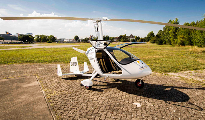 Gyrocopter Rundflug in Speyer